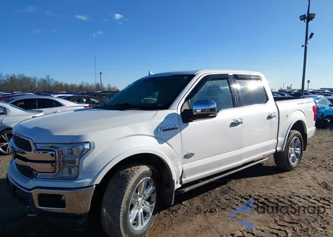 2019 Ford F-150 King Ranch z USA, uszkodzony, nr VIN 1FTEW1E42KFA05089